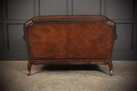 Hand Dyed Chestnut Leather & Mahogany Club Suite (6 of 19) Hand Dyed Chestnut Leather & Mahogany Club Suite (6 of 19)