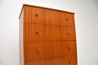 1960's Vintage Mahogany & Brass Tallboy Chest of Drawers (4 of 8) 1960's Vintage Mahogany & Brass Tallboy Chest of Drawers (4 of 8)