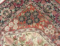 Fine Silk Carpet Rug Roses (7 of 9) Fine Silk Carpet Rug Roses (7 of 9)
