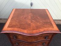 Antique Burr Walnut Bedside Chest (8 of 8) Antique Burr Walnut Bedside Chest (8 of 8)