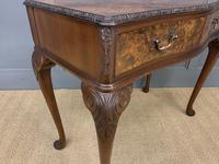 Serpentine Shaped Burr Walnut Side Table (8 of 15) Serpentine Shaped Burr Walnut Side Table (8 of 15)