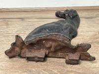 19th Century Country House Seated Hound Dog Cast Iron Door Stop (36 of 37) 19th Century Country House Seated Hound Dog Cast Iron Door Stop (36 of 37)