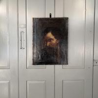 Antique Georgian oil painting portrait of dark haired bearded gentleman (3 of 11) Antique Georgian oil painting portrait of dark haired bearded gentleman (3 of 11)