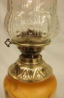 Antique Victorian Satin Glass Vase Lamp (3 of 8) Antique Victorian Satin Glass Vase Lamp (3 of 8)