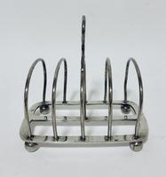 Antique Solid Silver Toast Rack (5 of 8) Antique Solid Silver Toast Rack (5 of 8)