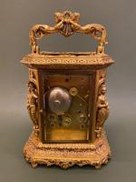 Rare French Mid 19th Century ‘Caryatid’ Cased Carriage Clock – Lucien Paris (5 of 6) Rare French Mid 19th Century ‘Caryatid’ Cased Carriage Clock – Lucien Paris (5 of 6)