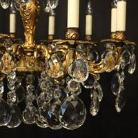 French 10 Light Gilded Bronze Antique Chandelier Oka04088 (3 of 10) French 10 Light Gilded Bronze Antique Chandelier Oka04088 (3 of 10)