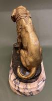 Delightful Patinated Bronze Animalier Study of a Domestic Dog & Cat (6 of 6) Delightful Patinated Bronze Animalier Study of a Domestic Dog & Cat (6 of 6)
