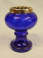 Antique 20th Century Bristol Blue Glass Posey Vase (3 of 4) Antique 20th Century Bristol Blue Glass Posey Vase (3 of 4)