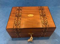 Victorian Walnut Inlaid Jewellery Box (4 of 12) Victorian Walnut Inlaid Jewellery Box (4 of 12)