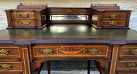 Maple & Co - Stunning Edwardian Marquetry Rosewood Library Writing Table Desk (6 of 15) Maple & Co - Stunning Edwardian Marquetry Rosewood Library Writing Table Desk (6 of 15)