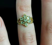Antique Victorian Topaz Cluster Ring, 18ct Gold (11 of 11) Antique Victorian Topaz Cluster Ring, 18ct Gold (11 of 11)
