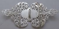 Large Victorian 1899 Hallmarked Solid Silver Nurses Belt Buckle Joseph Rogers (3 of 9) Large Victorian 1899 Hallmarked Solid Silver Nurses Belt Buckle Joseph Rogers (3 of 9)