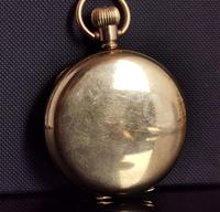 Art Deco Gold Plated Full Hunter Pocket Watch (2 of 11) Art Deco Gold Plated Full Hunter Pocket Watch (2 of 11)