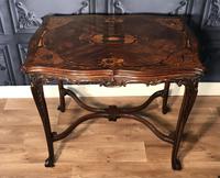 Quality Inlaid Walnut Occasional Table (10 of 18) Quality Inlaid Walnut Occasional Table (10 of 18)