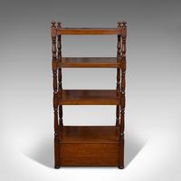 Antique Whatnot, English, Mahogany, Four Tier, Display Stand, Victorian c.1850 (6 of 12) Antique Whatnot, English, Mahogany, Four Tier, Display Stand, Victorian c.1850 (6 of 12)