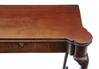 Georgian George II C1750 Inlaid Mahogany Folding Card or Tea Table (4 of 12) Georgian George II C1750 Inlaid Mahogany Folding Card or Tea Table (4 of 12)