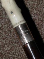 Edwardian Hallmarked 1908 12 Carat Gold Bamboo Walking Cane by "BRIGG OF LONDON" (6 of 9) Edwardian Hallmarked 1908 12 Carat Gold Bamboo Walking Cane by "BRIGG OF LONDON" (6 of 9)