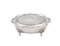 Antique Edwardian Sterling Silver Trinket Box 1907 (10 of 10) Antique Edwardian Sterling Silver Trinket Box 1907 (10 of 10)