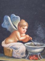 Watercolour Mischievous Putti Listed Artist E P Fenderico (11 of 14) Watercolour Mischievous Putti Listed Artist E P Fenderico (11 of 14)