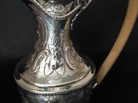 Antique Georgian Silver Crested Claret Jug - HEMING 1777 (2 of 7) Antique Georgian Silver Crested Claret Jug - HEMING 1777 (2 of 7)