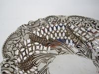 Charming Oval Victorian Silver Dish (4 of 5) Charming Oval Victorian Silver Dish (4 of 5)