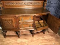 Quality Carved Oak Sideboard (14 of 14) Quality Carved Oak Sideboard (14 of 14)