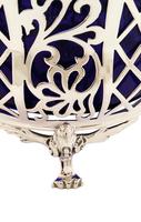Antique Sterling Silver Pierced Basket with Liner 1926 (5 of 9) Antique Sterling Silver Pierced Basket with Liner 1926 (5 of 9)