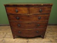 Antique 19th century Mahogany Bow Chest of Drawers, Country House Chest (8 of 18) Antique 19th century Mahogany Bow Chest of Drawers, Country House Chest (8 of 18)