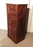 French Figured Walnut Bedside Cupboard or Night Table (2 of 6) French Figured Walnut Bedside Cupboard or Night Table (2 of 6)
