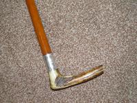 Victorian Hallmarked 1889 Silver Gents Malacca Cane Hunt Whip W/Leather Thong (5 of 11) Victorian Hallmarked 1889 Silver Gents Malacca Cane Hunt Whip W/Leather Thong (5 of 11)