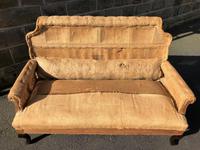 Antique English Upholstered Sofa for Recovering (2 of 7) Antique English Upholstered Sofa for Recovering (2 of 7)