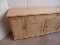 Flat Antique Pine 4 Door 1 Drawer Sideboard / TV Stand to wax / paint (2 of 8) Flat Antique Pine 4 Door 1 Drawer Sideboard / TV Stand to wax / paint (2 of 8)