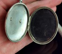 Victorian Silver Collar Necklace and Floral Locket (13 of 14) Victorian Silver Collar Necklace and Floral Locket (13 of 14)