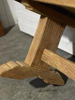 Large French Refectory Bleached Oak Farmhouse Dining Table (25 of 27) Large French Refectory Bleached Oak Farmhouse Dining Table (25 of 27)