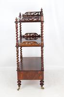 Antique Victorian 3 Tier Rosewood Whatnot (9 of 13) Antique Victorian 3 Tier Rosewood Whatnot (9 of 13)