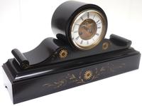 Amazing French Slate Mantel Clock Visible Escapement 8 Day Striking Mantle Clock (7 of 14) Amazing French Slate Mantel Clock Visible Escapement 8 Day Striking Mantle Clock (7 of 14)