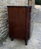 Regency Mahogany Bow Fronted Column Chest of Drawers (5 of 21) Regency Mahogany Bow Fronted Column Chest of Drawers (5 of 21)