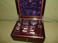 Quality Edge Bound Rosewood Gents Fitted Dressing Box c.1850 (3 of 16) Quality Edge Bound Rosewood Gents Fitted Dressing Box c.1850 (3 of 16)