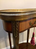 Antique French Kidney Shaped Side Table with Marble Top (3 of 10) Antique French Kidney Shaped Side Table with Marble Top (3 of 10)