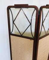 Edwardian Inlaid Mahogany Screen (12 of 13) Edwardian Inlaid Mahogany Screen (12 of 13)