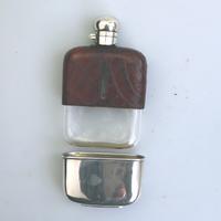 Good & Substantial Silver Plate & Crocodile Hip Spirit Flask c.1900 (3 of 4) Good & Substantial Silver Plate & Crocodile Hip Spirit Flask c.1900 (3 of 4)