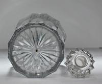 Early Victorian heavily cut cylinder or Nelson decanter (3 of 3) Early Victorian heavily cut cylinder or Nelson decanter (3 of 3)