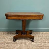 Stunning Victorian Rosewood Antique Card Table (4 of 8) Stunning Victorian Rosewood Antique Card Table (4 of 8)