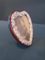 Antique Silver Heart Shaped Photo Frame (5 of 5) Antique Silver Heart Shaped Photo Frame (5 of 5)