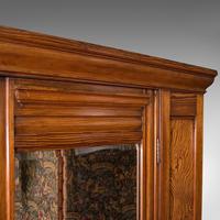 Antique Wardrobe, English, Pitch Pine, Closet, Dressing Mirror, Victorian c.1900 (7 of 12) Antique Wardrobe, English, Pitch Pine, Closet, Dressing Mirror, Victorian c.1900 (7 of 12)