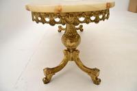 Antique French Style Brass & Onyx Coffee Table (8 of 9) Antique French Style Brass & Onyx Coffee Table (8 of 9)