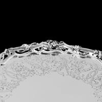 Exceptional Large Solid Sterling Silver Victorian Salver/tray/platter 47cm with Cast Border - Hunt & Roskell - Storr Mortimer & Hunt (10 of 29) Exceptional Large Solid Sterling Silver Victorian Salver/tray/platter 47cm with Cast Border - Hunt & Roskell - Storr Mortimer & Hunt (10 of 29)