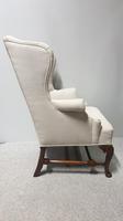 Huge Victorian Mahogany Wing Chair (8 of 11) Huge Victorian Mahogany Wing Chair (8 of 11)