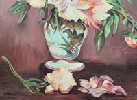 Large Original Gilt Framed 20th Century Impressionist Still Life Floral Oil Painting (4 of 12) Large Original Gilt Framed 20th Century Impressionist Still Life Floral Oil Painting (4 of 12)